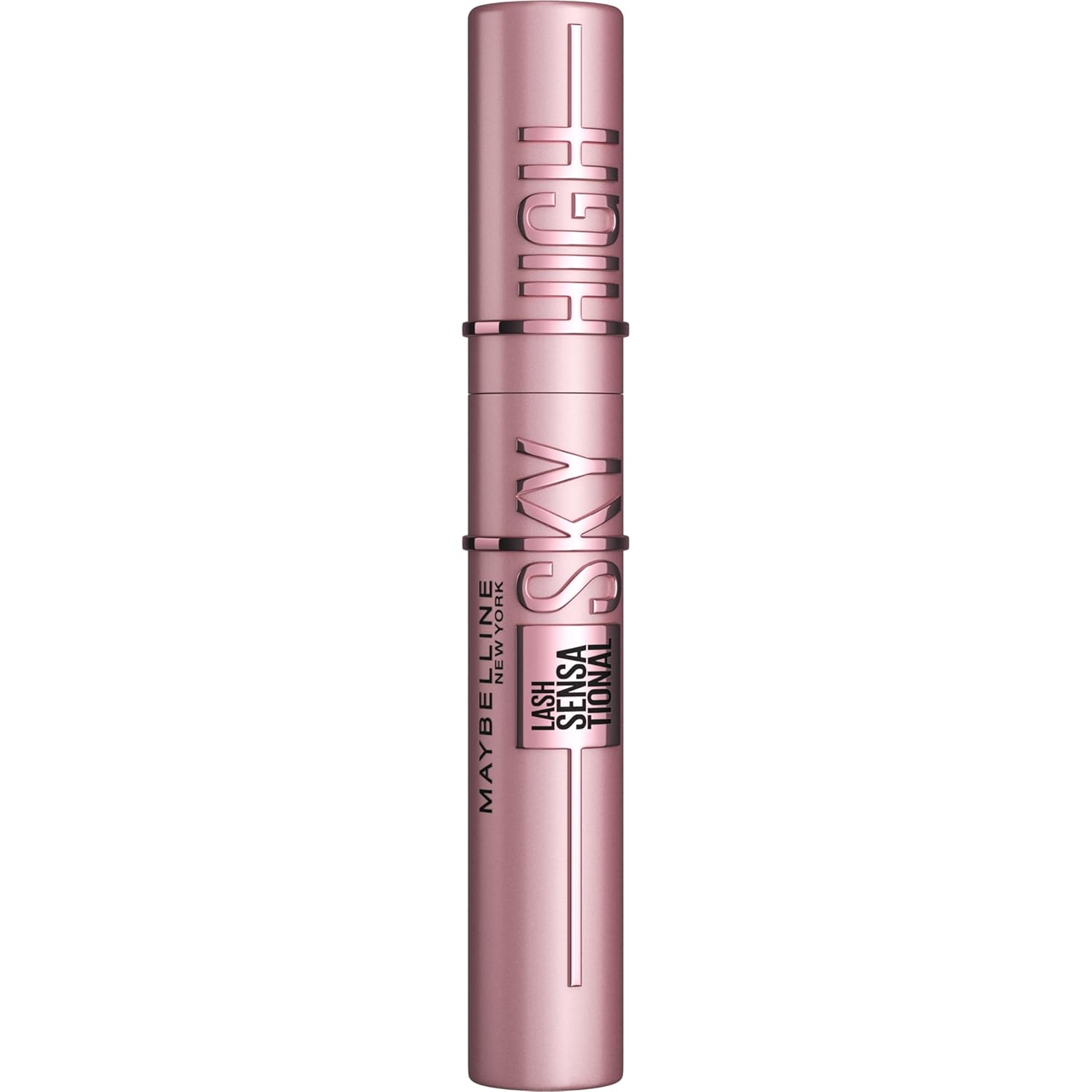 Lash Sensational Sky High Washable Mascara Makeup, Volumizing, Lengthening, Defining, Curling, Multiplying, Buildable Formula, Blackest Black, 1 Count