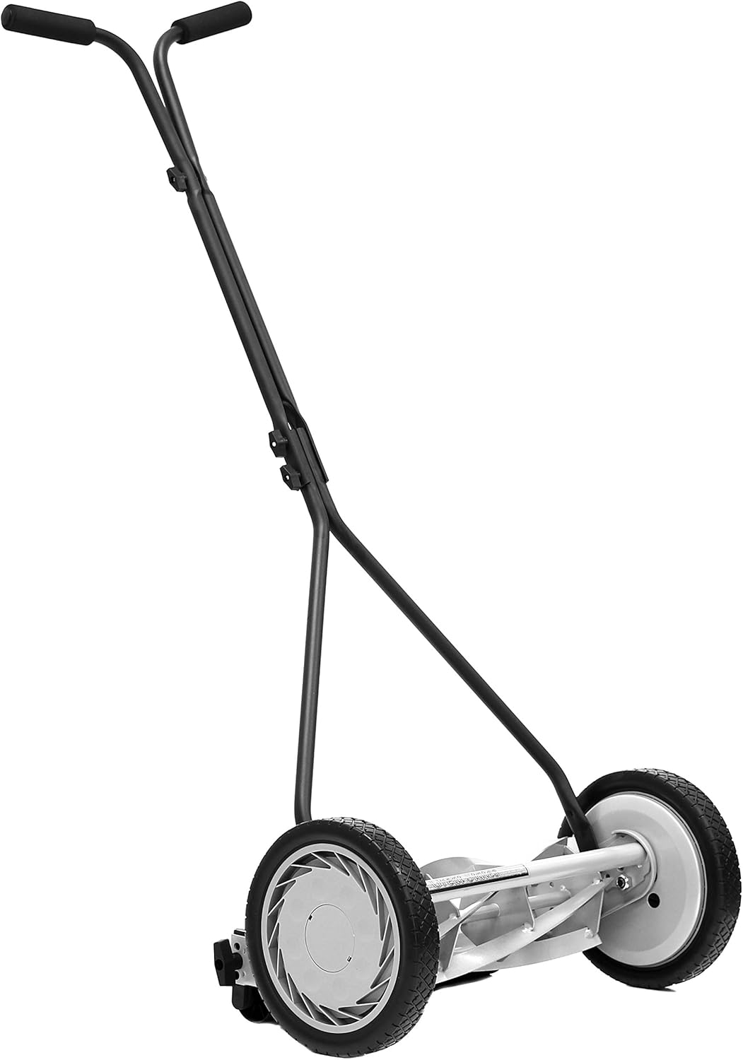 304-14 14-Inch 5-Blade Push Reel Lawn Mower, Red