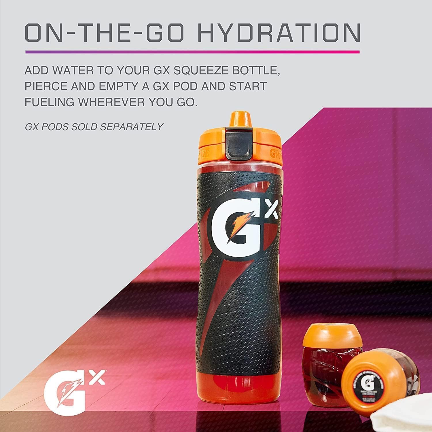 Gx Bottle, Momentum Neon Pink