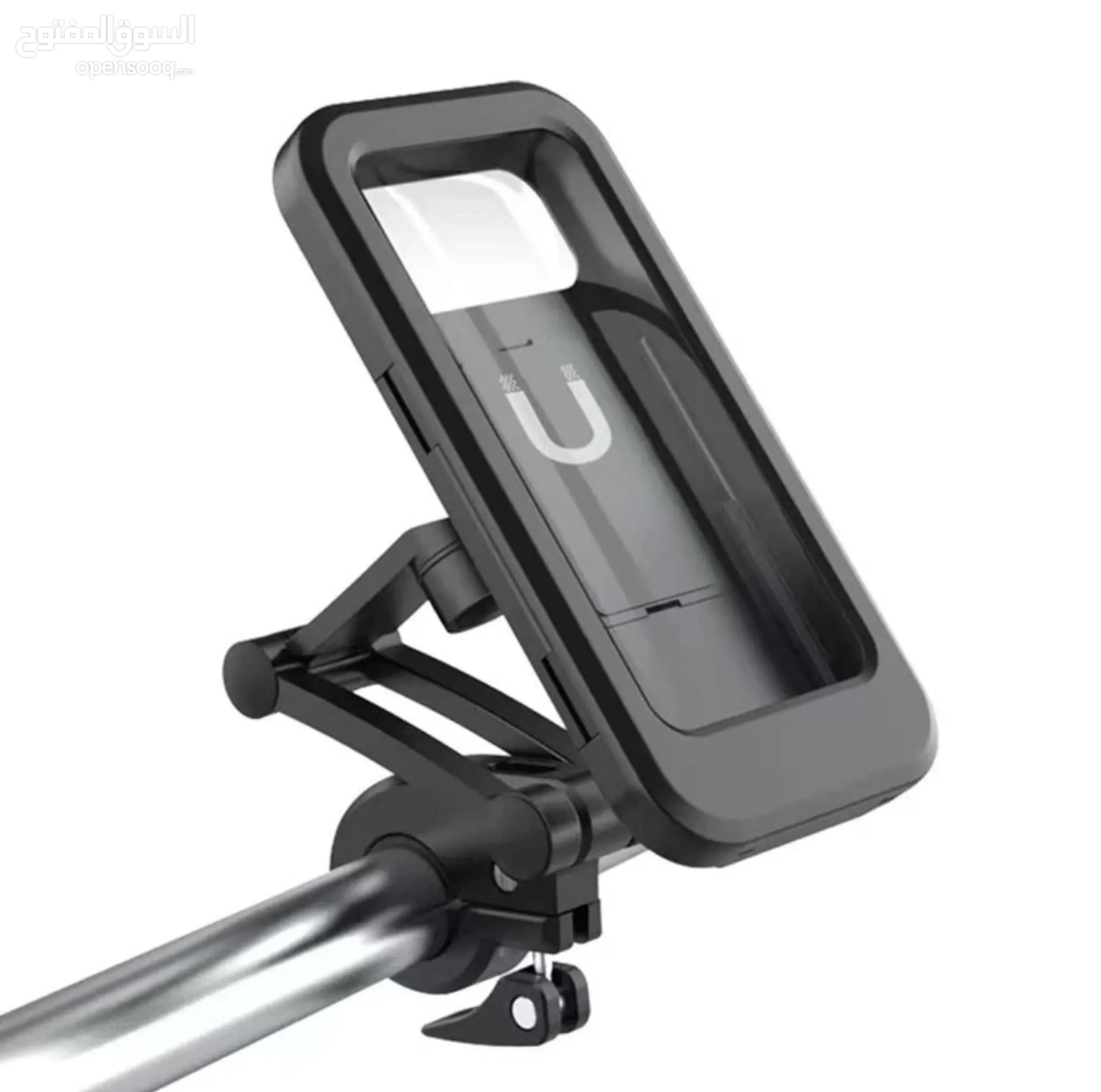 Motorcycle Bike Mobile Phone Holder GPS 360° Waterproof Support Universal Bicycle Swivel Adjustable Motorcycle Cellphone Holder