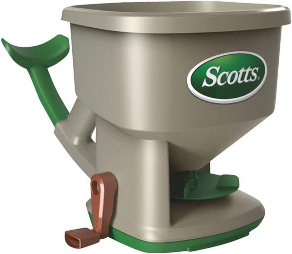 Whirl Hand-Powered Spreader for Seed, Fertilizer, Salt, Ice Melt, Handheld Spreader Holds up to 1,500 Sq. Ft. Product