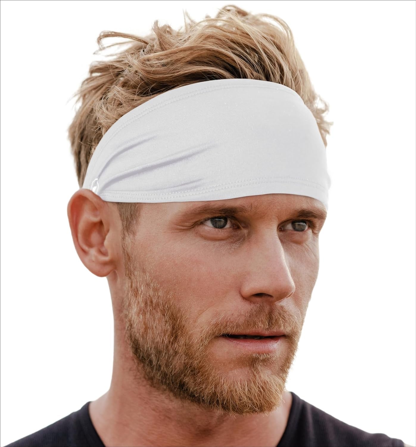 Mens Sweat Bands - Sport Headbands for Men - Workout Headbands for Women - Running Headband -Tennis Athletic Sweatband