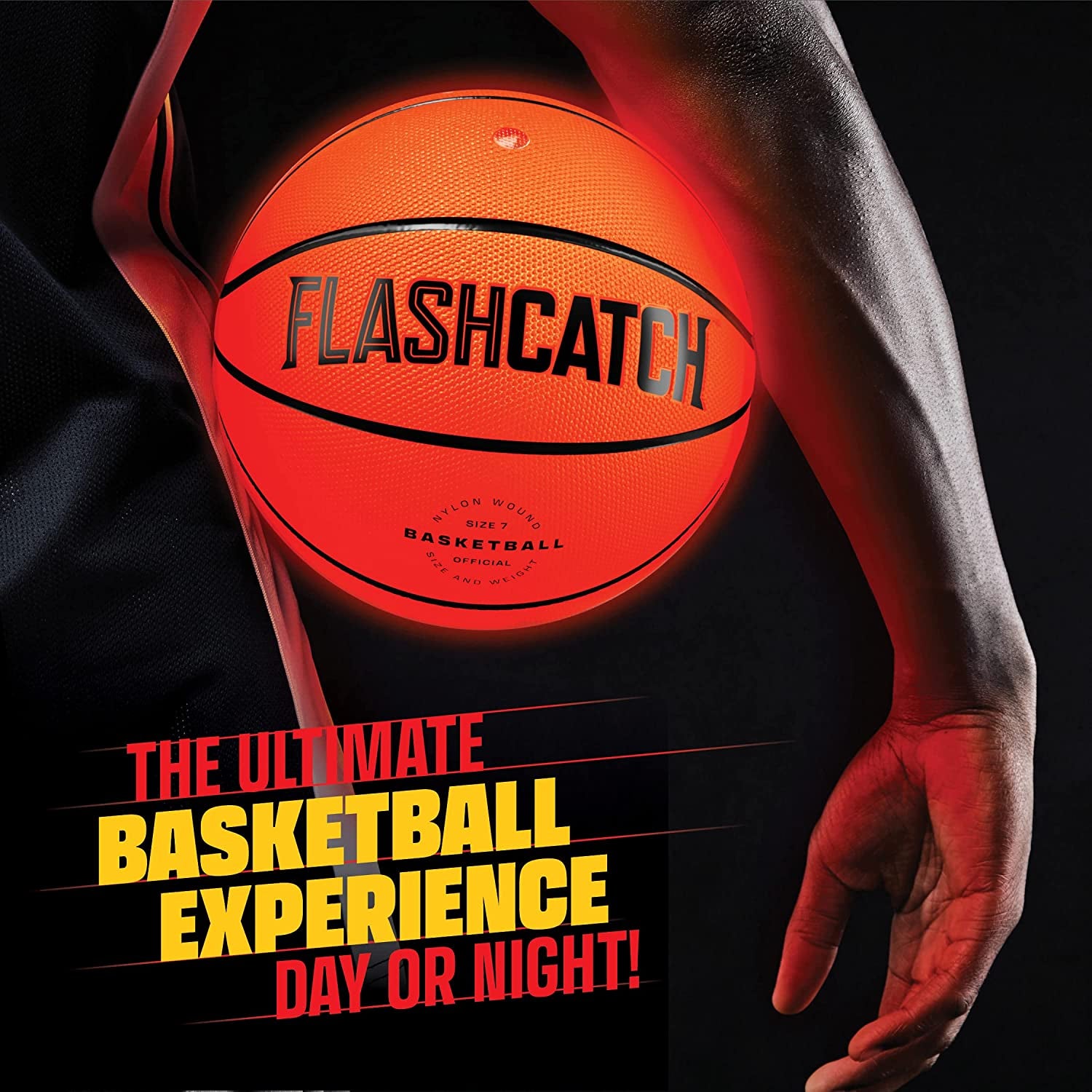 Light up Basketball - Glow in the Dark Basketball - Sports Gear Accessories Gifts for Boys 8-15+ Year Old - Kids, Teens Gift Ideas - Cool Teen Boy Toys Ages 8 9 10 11 12 13 14 15 Age Outdoor Teenage