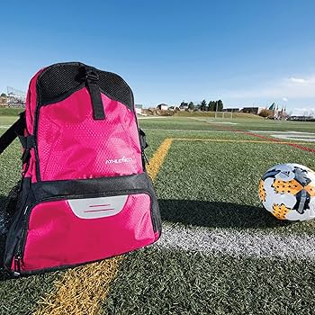 National Soccer Bag - Backpack for Soccer, Basketball & Football Includes Separate Cleat and Ball Holder