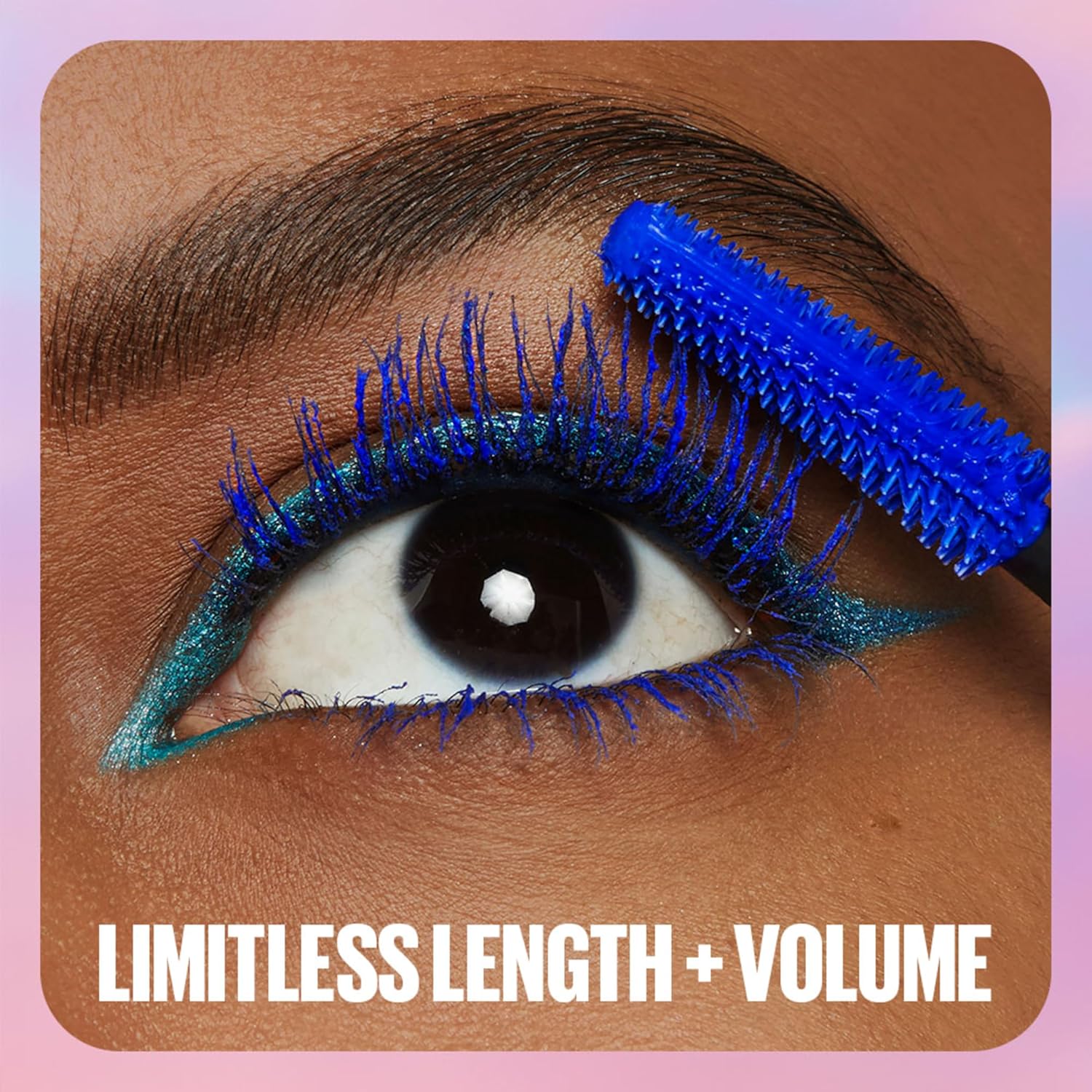 Lash Sensational Sky High Washable Mascara Makeup, Volumizing, Lengthening, Defining, Curling, Multiplying, Buildable Formula, Blackest Black, 1 Count