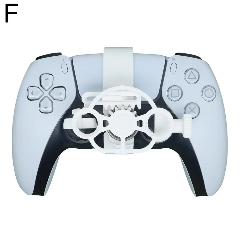 For PS5 Enhanced Gaming Racing Wheel Colorful 3D Printed Mini Steering Wheel for Ps5 Controller Simulates Car Steering Wheel