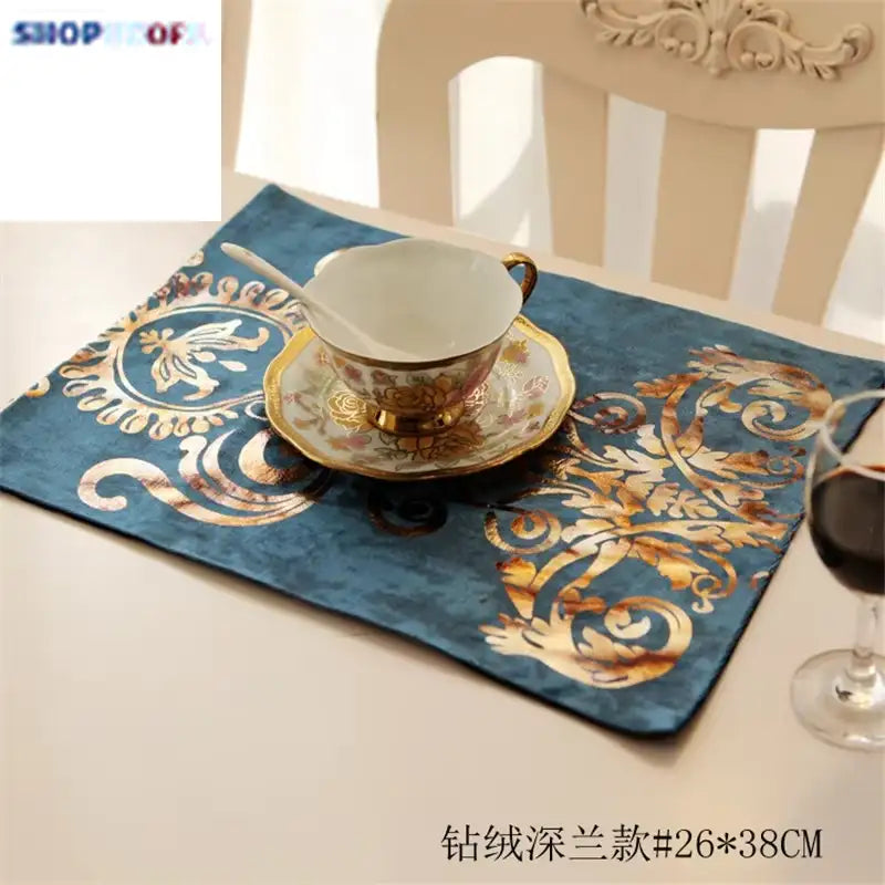 Eat Mat Home Kitchen Table Decoration Table Mats Mats Pads Placemat Kitchen Decor European Style