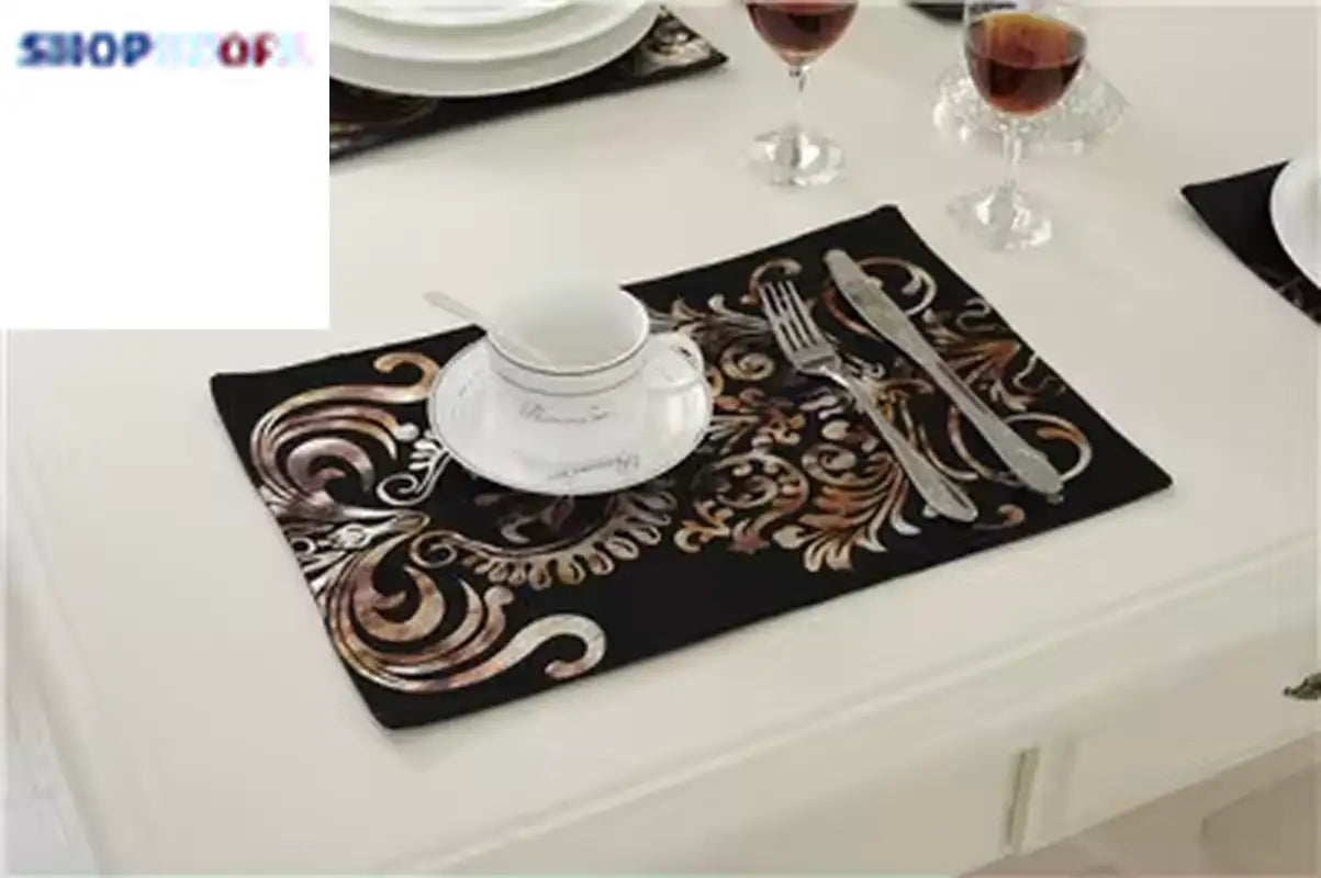 Eat Mat Home Kitchen Table Decoration Table Mats Mats Pads Placemat Kitchen Decor European Style